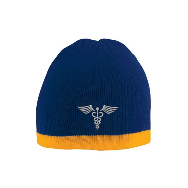 Two-Tone Knit Beanie Thumbnail