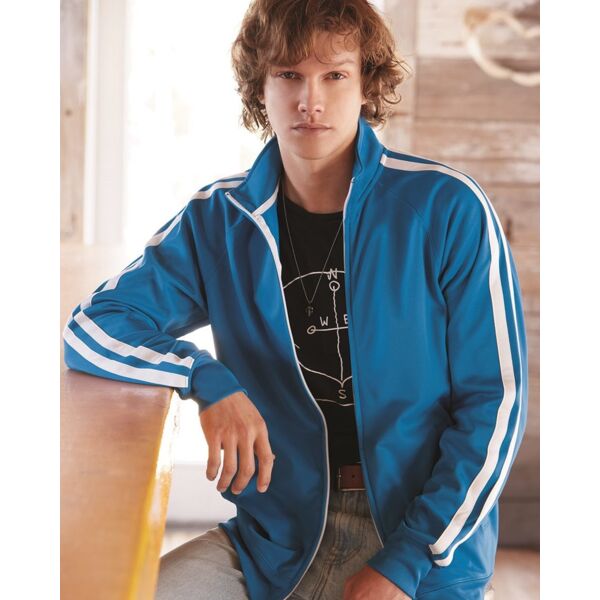 Men's Lightweight Poly-Tech Full-Zip Track Jacket Thumbnail