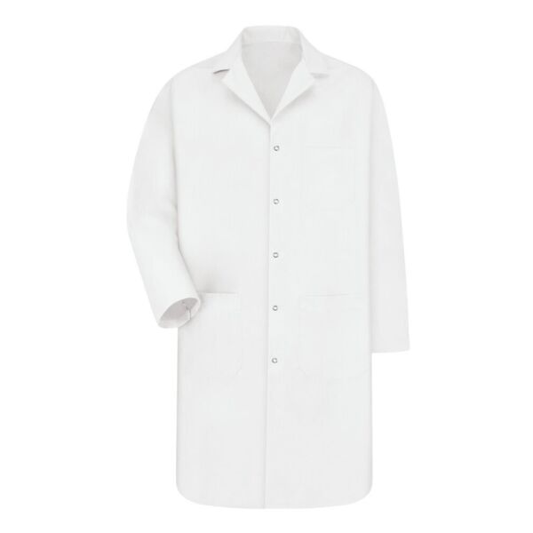 Unisex Tall Gripper Front Lab Coat Thumbnail