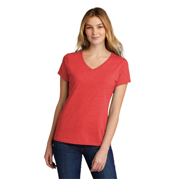 Ladies Tri Blend V Neck Tee Thumbnail