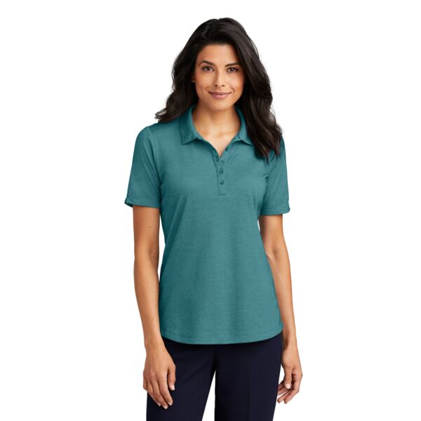 Ladies Fine Pique Blend Polo Thumbnail