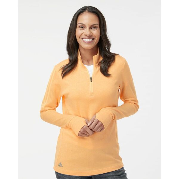 Women's 3-Stripes Quarter-Zip Sweater Thumbnail