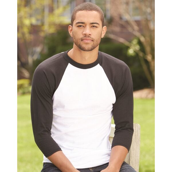 Three-Quarter Raglan Sleeve Baseball Jersey Thumbnail