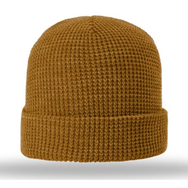 WAFFLE KNIT BEANIE WITH CUFF Thumbnail