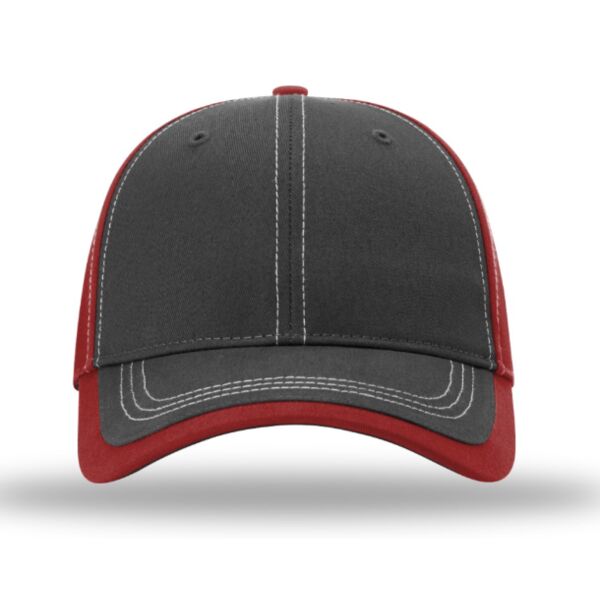 275 | CHARCOAL FRONT W/ CONTRAST STITCHING Thumbnail