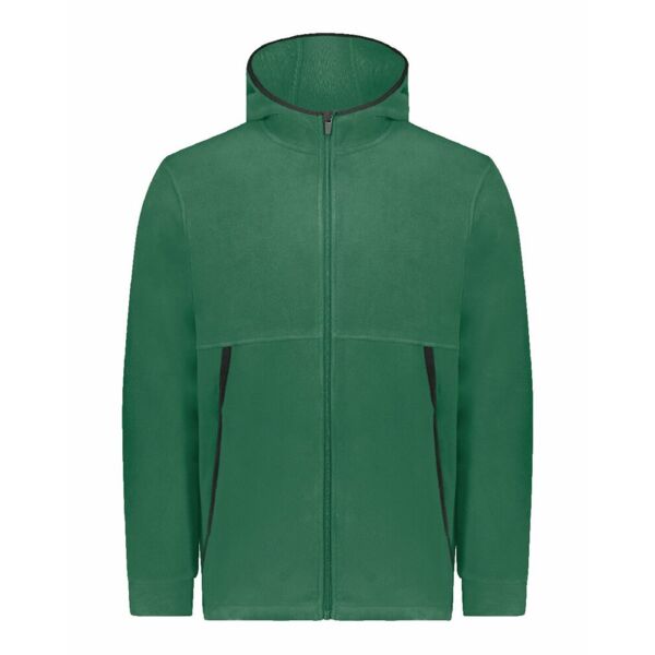 Eco Revive™ Polar Fleece Hooded Full-Zip Jacket Thumbnail