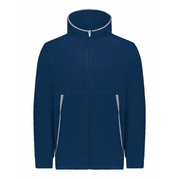 Eco Revive™ Youth Polar Fleece Hooded Full-Zip Jacket Thumbnail