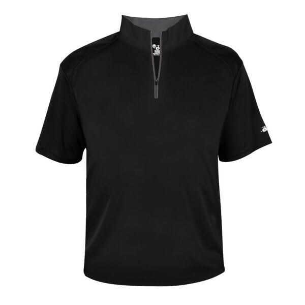 B-Core Short Sleeve Quarter-Zip Thumbnail