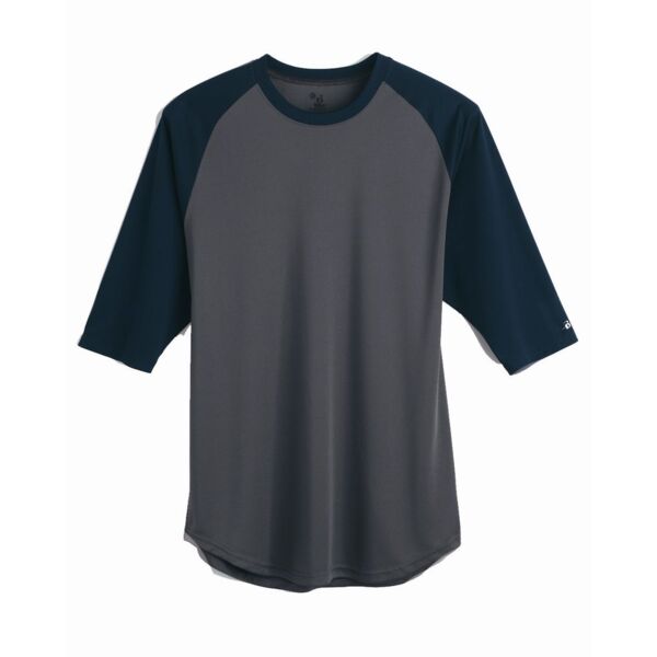 B-Core Three-Quarter Sleeve Baseball T-Shirt Thumbnail