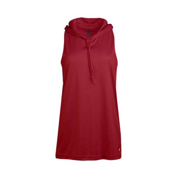 Women's B-Core Racerback Hooded Tank Top Thumbnail