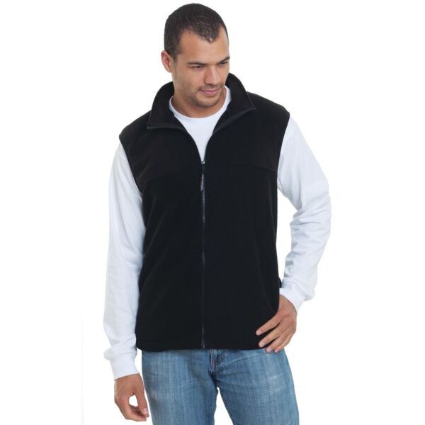 USA-Made Full-Zip Fleece Vest Thumbnail