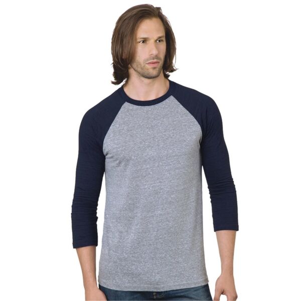 Triblend Three-Quarter Sleeve Raglan T-Shirt Thumbnail