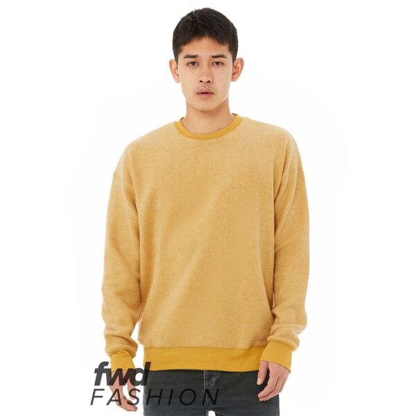 FWD Fashion Sueded Drop Shoulder Sweatshirt Thumbnail