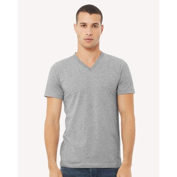 Heather CVC V-Neck Tee Thumbnail