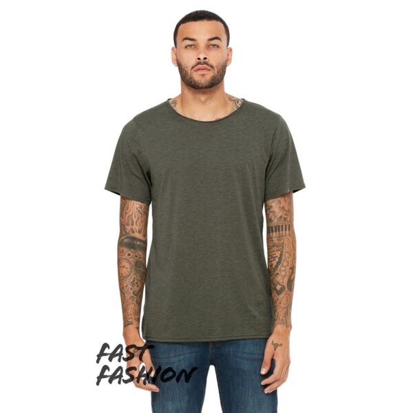 FWD Fashion Triblend Raw Neck Tee Thumbnail