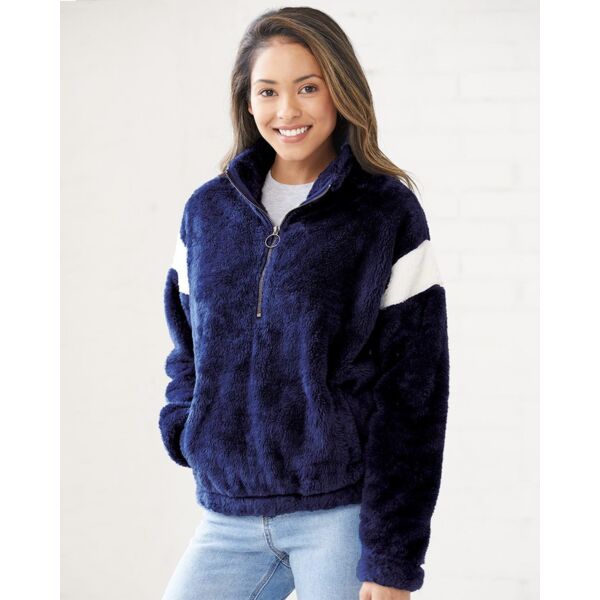 Women's Remy Fuzzy Fleece Pullover Thumbnail