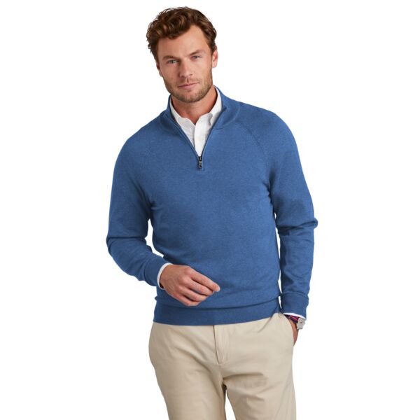 Cotton Stretch 1/4 Zip Sweater Thumbnail