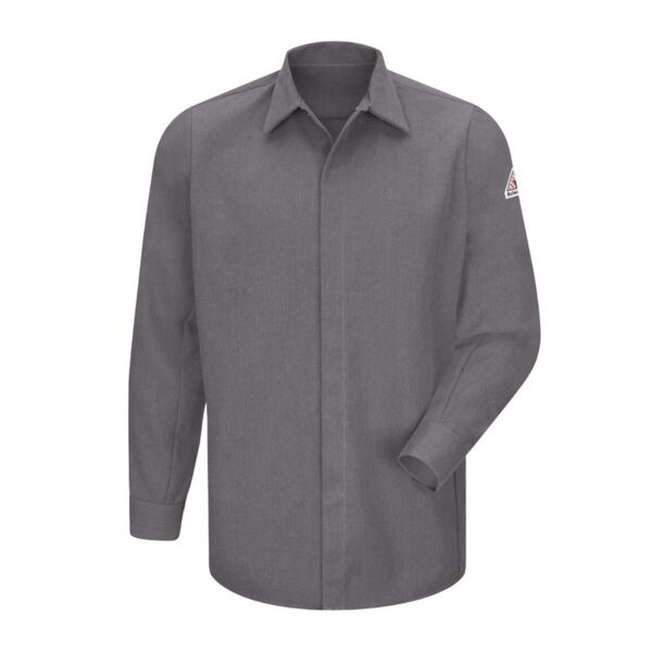 Concealed-Gripper Pocketless Long Sleeve Shirt - CoolTouch® 2 Thumbnail
