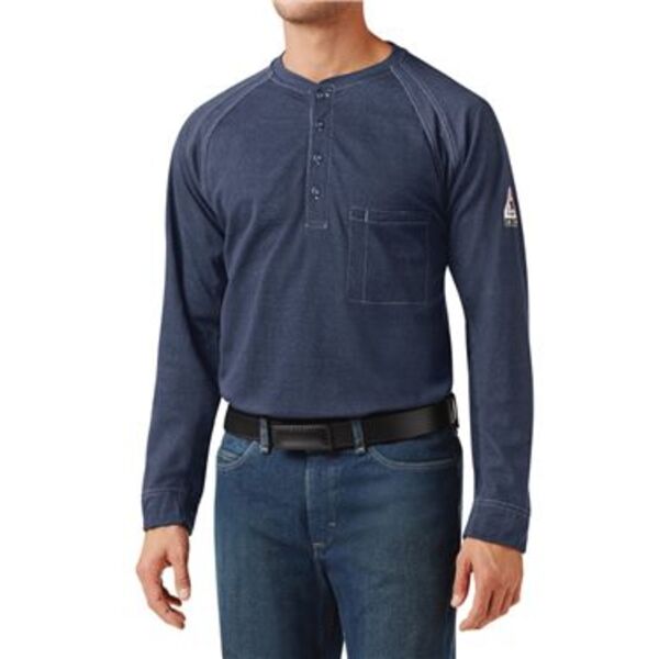 Long Sleeve Henley - Tall Sizes Thumbnail