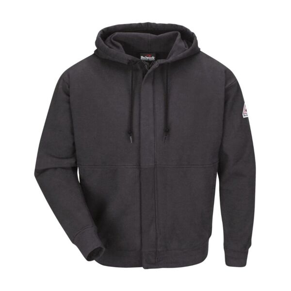 Zip-Front Hooded Sweatshirt - Tall Sizes Thumbnail