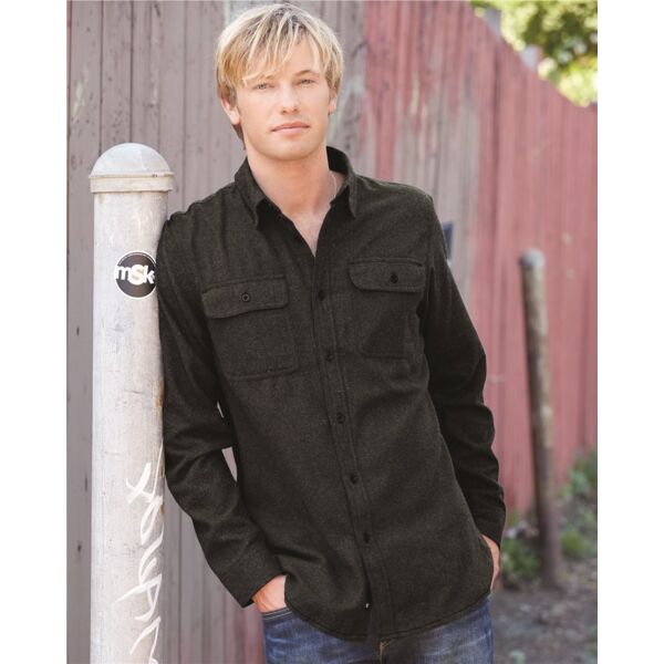 Solid Flannel Shirt Thumbnail