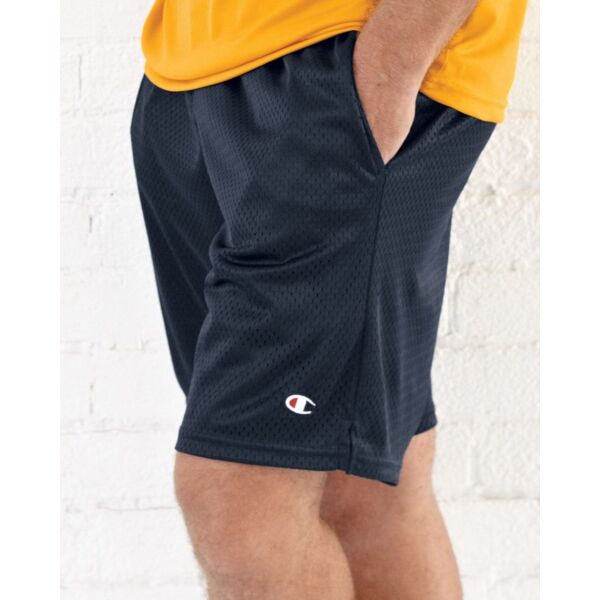 Polyester Mesh 9" Shorts with Pockets Thumbnail