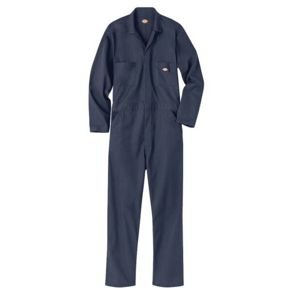 Basic Blended Long Sleeve Coverall Thumbnail