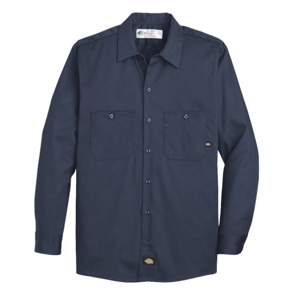 Industrial Cotton Long Sleeve Work Shirt Thumbnail