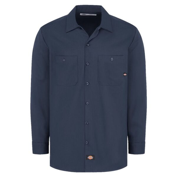 Industrial Cotton Long Sleeve Work Shirt - Tall Sizes Thumbnail