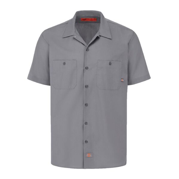 Industrial Short Sleeve Work Shirt - Tall Sizes Thumbnail