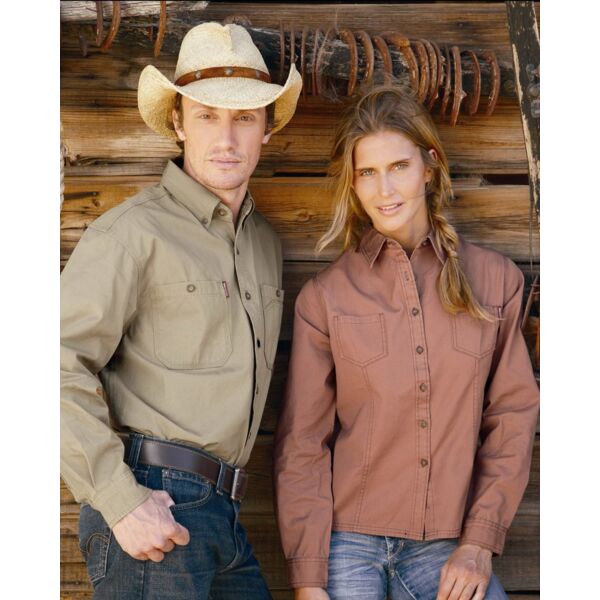Sawtooth Collection Women's Mortar Long Sleeve Shirt Thumbnail
