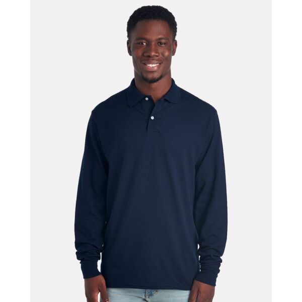 Dri-Power® Long Sleeve Polo Thumbnail