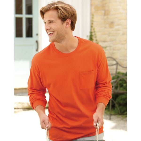 Authentic Long Sleeve Pocket T-Shirt Thumbnail