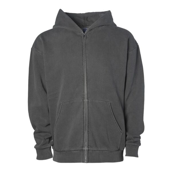 Unisex Mainstreet Heavyweight Full-Zip Hooded Sweatshirt Thumbnail