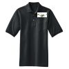 Heavyweight Cotton Pique Polo with Pocket Thumbnail