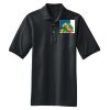 Heavyweight Cotton Pique Polo with Pocket Thumbnail