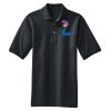 Heavyweight Cotton Pique Polo with Pocket Thumbnail