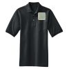 Heavyweight Cotton Pique Polo with Pocket Thumbnail