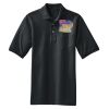 Heavyweight Cotton Pique Polo with Pocket Thumbnail