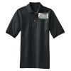 Heavyweight Cotton Pique Polo with Pocket Thumbnail