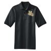 Heavyweight Cotton Pique Polo with Pocket Thumbnail