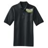 Heavyweight Cotton Pique Polo with Pocket Thumbnail