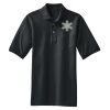Heavyweight Cotton Pique Polo with Pocket Thumbnail