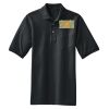 Heavyweight Cotton Pique Polo with Pocket Thumbnail