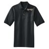 Heavyweight Cotton Pique Polo with Pocket Thumbnail