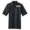 Heavyweight Cotton Pique Polo with Pocket Thumbnail