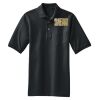 Heavyweight Cotton Pique Polo with Pocket Thumbnail