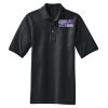 Heavyweight Cotton Pique Polo with Pocket Thumbnail