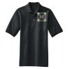 Heavyweight Cotton Pique Polo with Pocket Thumbnail