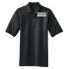 Heavyweight Cotton Pique Polo with Pocket Thumbnail